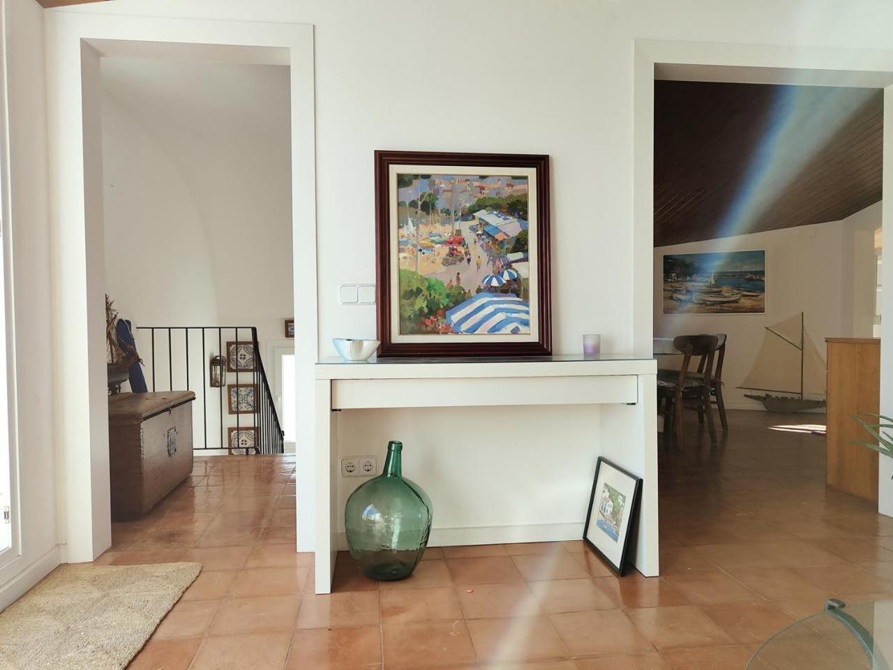 شقة Tamariu Platja - Penthouse On Passeig Del Mar. المظهر الخارجي الصورة